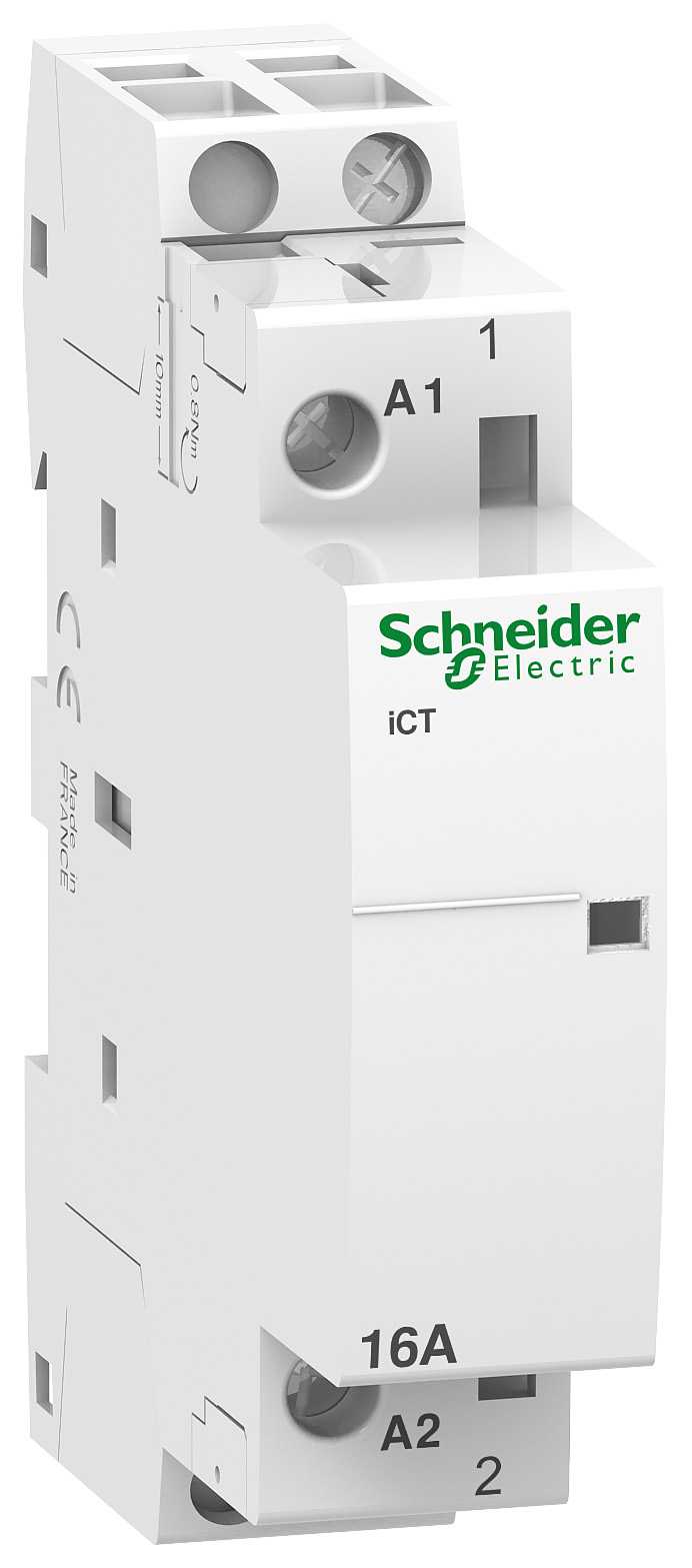Schneider Electric - A9C22011 Kont. iCT16A 1NO 12VAC 50Hz
