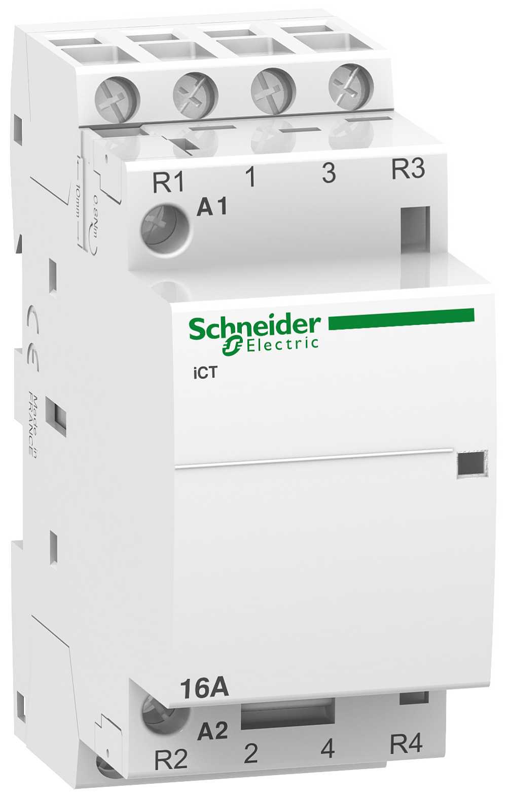 Schneider Electric - Kontaktor iCT 16A 2NO 2NC 230VAC