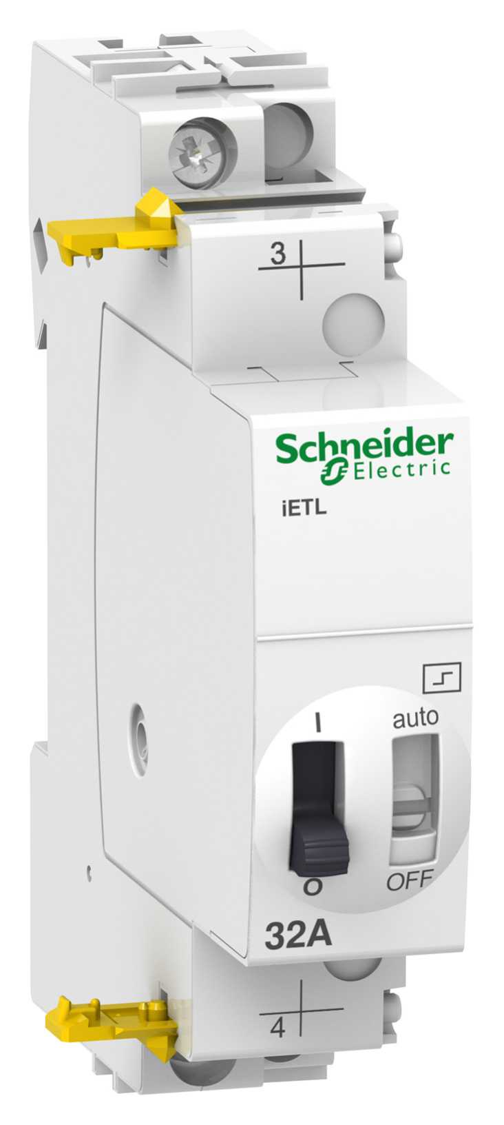Schneider Electric - tilleggsblokk ETL iTL 32 - 1P -1NO - 32A - spole 110 VDC - 230...240VAC 50/60Hz