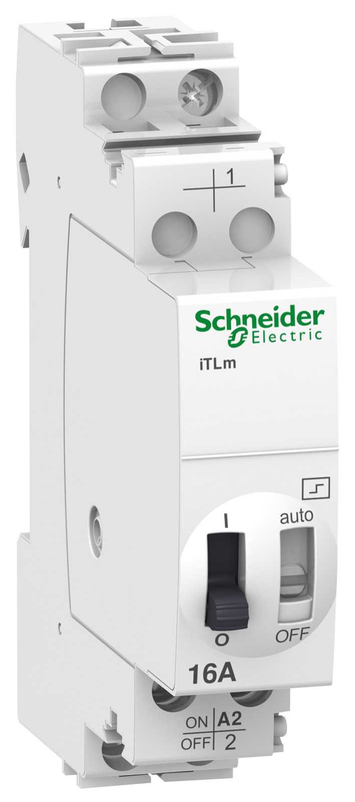 Schneider Electric - iTLm - impulsrelé - 1P - 1NO - 16A - spole 230...240 VAC 50/60 Hz-