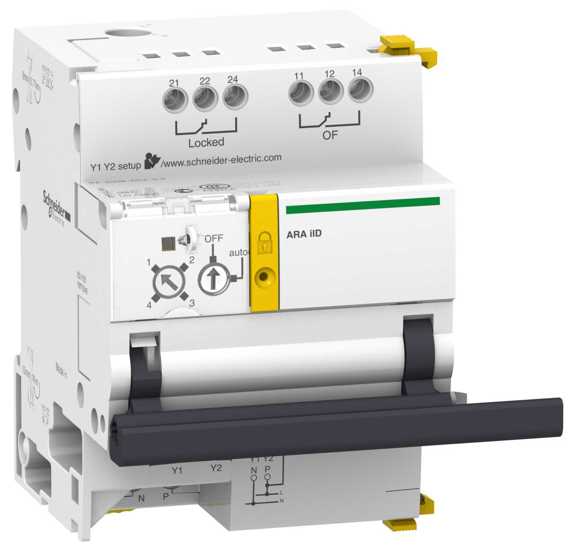 Schneider Electric - A9C70334 Motor mekanisme ARA iID 3-4P