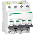 Schneider Electric - iC60H - Automatsikring - 4P - 10A - B-kurve - I2=1,45