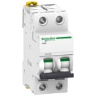 Schneider Electric - iC60L - Automatsikring - 2P - 6A - C-kurve - I2=1,3