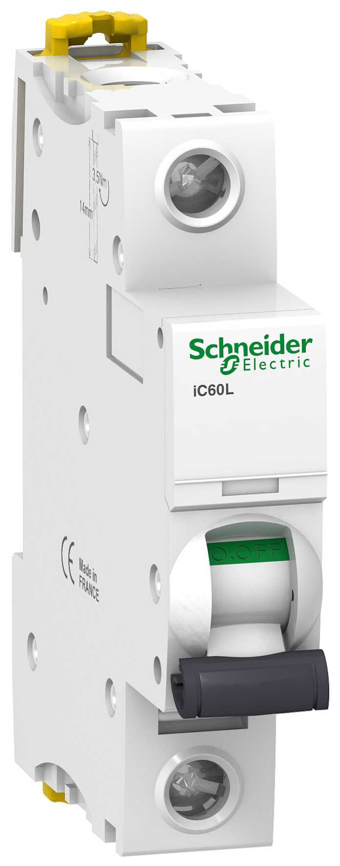 Schneider Electric - iC60L - Automatsikring - 1P - 40A - Z-kurve - I2=1,3