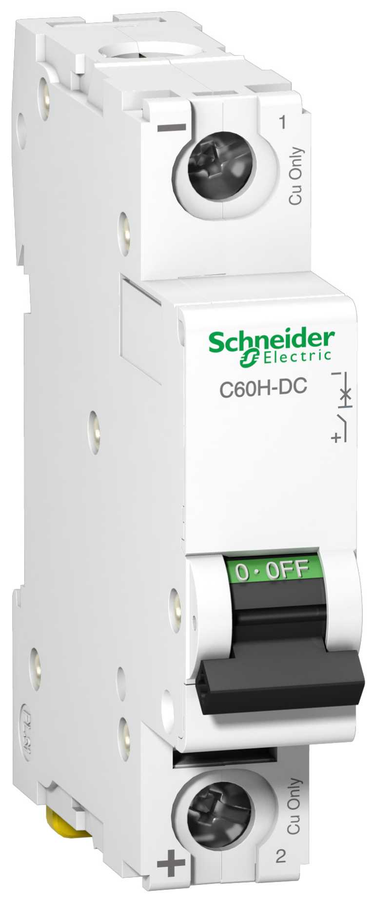 Schneider Electric - Automatsikring C60H-DC 0,5A 1P/C