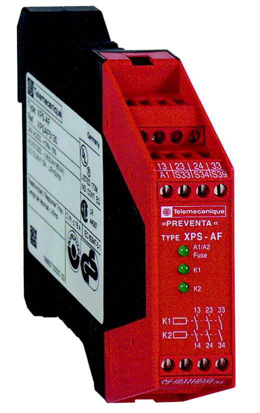 Schneider Electric - XPSAF5130 NØDSTOPPMODUL KAT.4