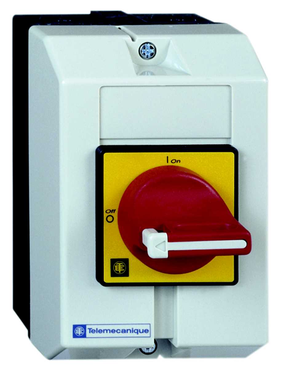 Schneider Electric - SIKKERHETSBR./NØDSTOP,  VCF1GE  3P-25A,KAPSLET VARIO