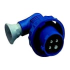 Schneider Electric - PratiKa støpsel - vinklet - 16 A - 3P + E - 200...250 V AC - IP67