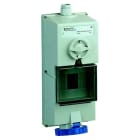 Schneider Electric - Isoblock stikk - 32 A - 2P + E - 200...250 V AC - IP65 - vegg