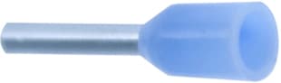 Abiko - Endehylse, Isolert 0,25mm² lysblå