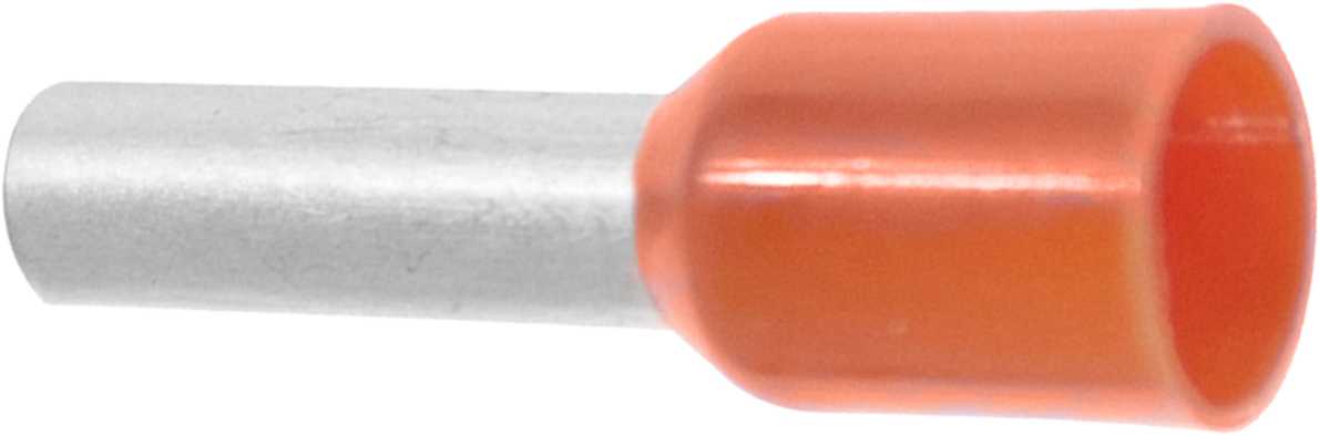 Abiko - Endehylse, Isolert 0,5mm² orange