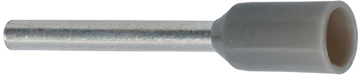 Abiko - Endehylse, Isolert 0,75mm² grå