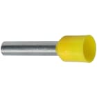 Abiko - Endehylse, Isolert 1,0mm² gul L
