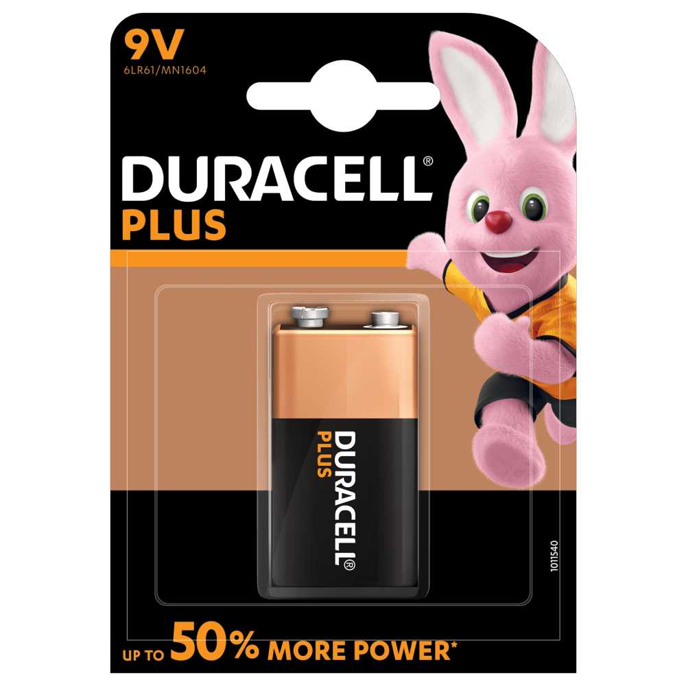 Duracell - Duracell batteri PLUS POWER 6LR61 - 1pk