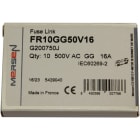 Melbye - Sikring cartridge 10,3x38/16A F68