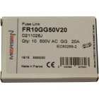 Melbye - Sikring cartridge 10,3x38/20A F69