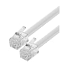 Esylux - KABEL CABLE RJ10 10M HVIT