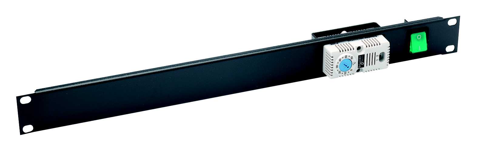 Schneider Electric - Blindpanel 1U, med termostat