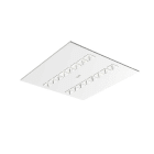 Glamox - C77-R600x600 HVIT 4000 WZ 830 MPW-SEN LI 2xSM