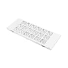 Glamox - C10/C20-S LED KIT 1225 HVIT (2X54W) 6600 830 DALI 2XSM