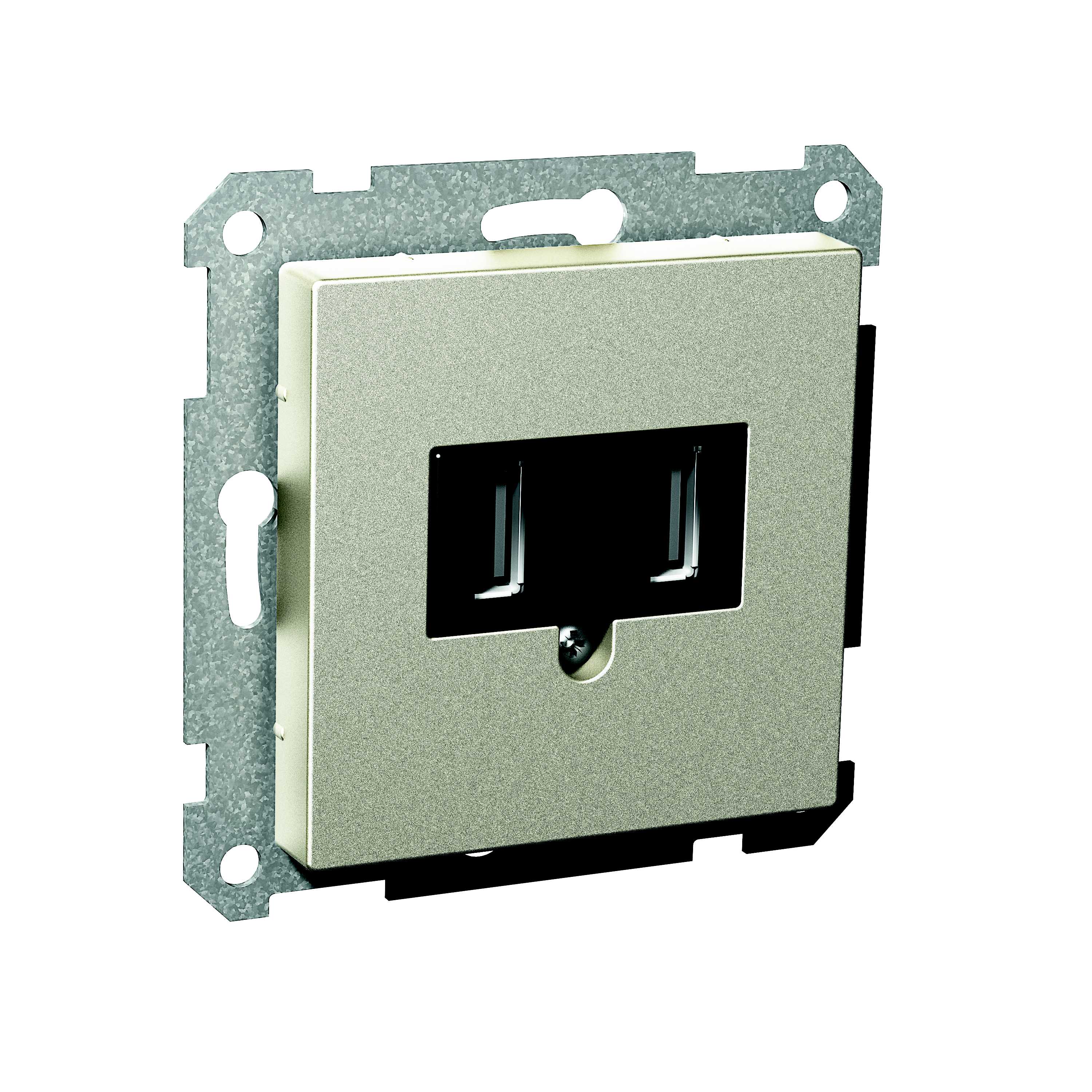 Schneider Electric - WDE002920 Exxact 2xUSB strømf., met