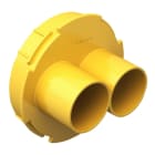 Schneider Electric - Kabeladapter med utgang for 2x20mm kabel.