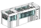 Schneider Electric - 4966 HZ.BB.PARTIT.4000A W650 D600