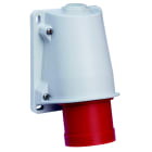 Schneider Electric - PratiKa vegguttak - skrue - vinklet - 16A - 3P + E - 380...415 V AC - vegg