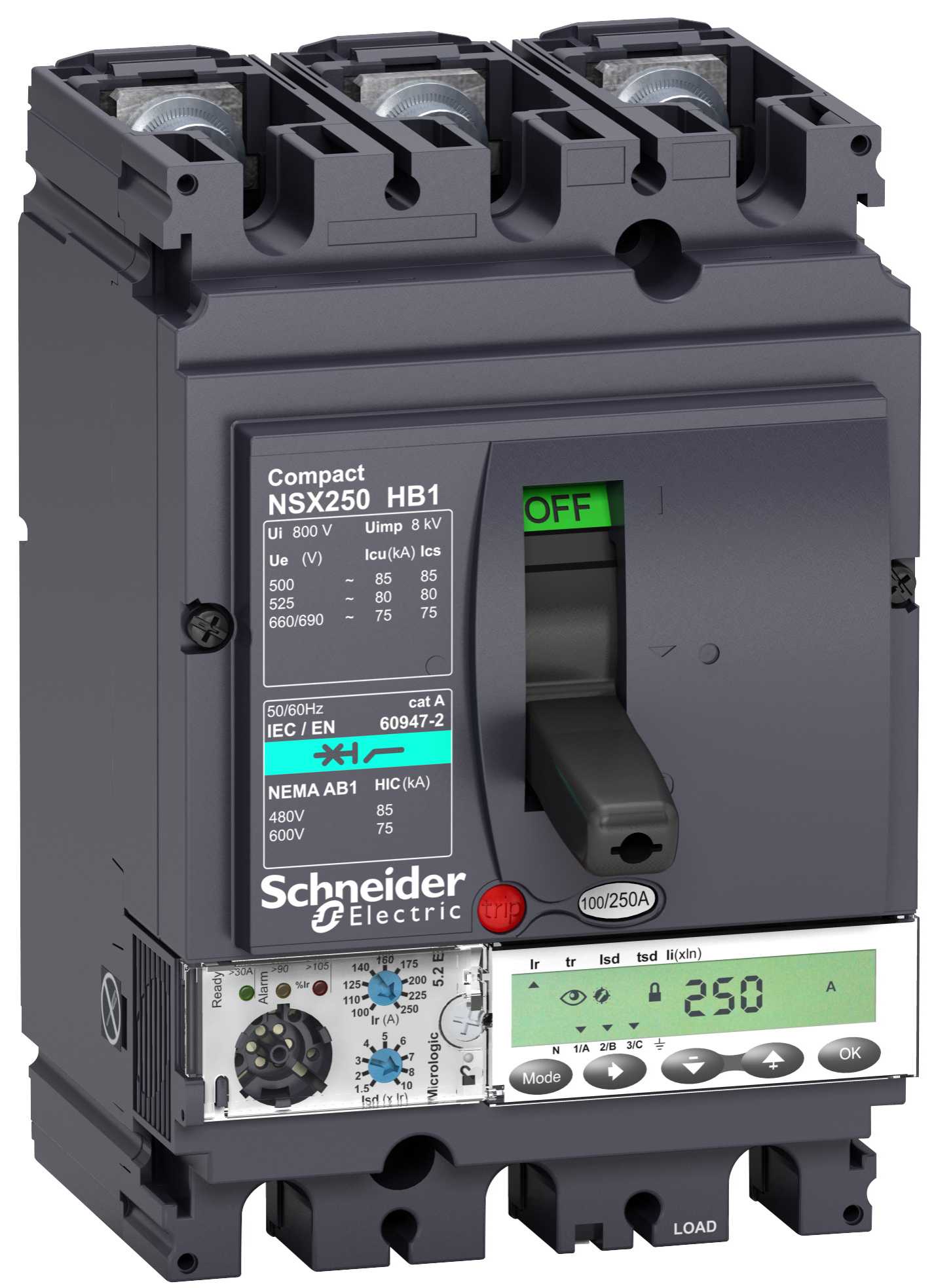 Schneider Electric - LV433307 NSX100HB1 M.logic 5,2E 40A 3P