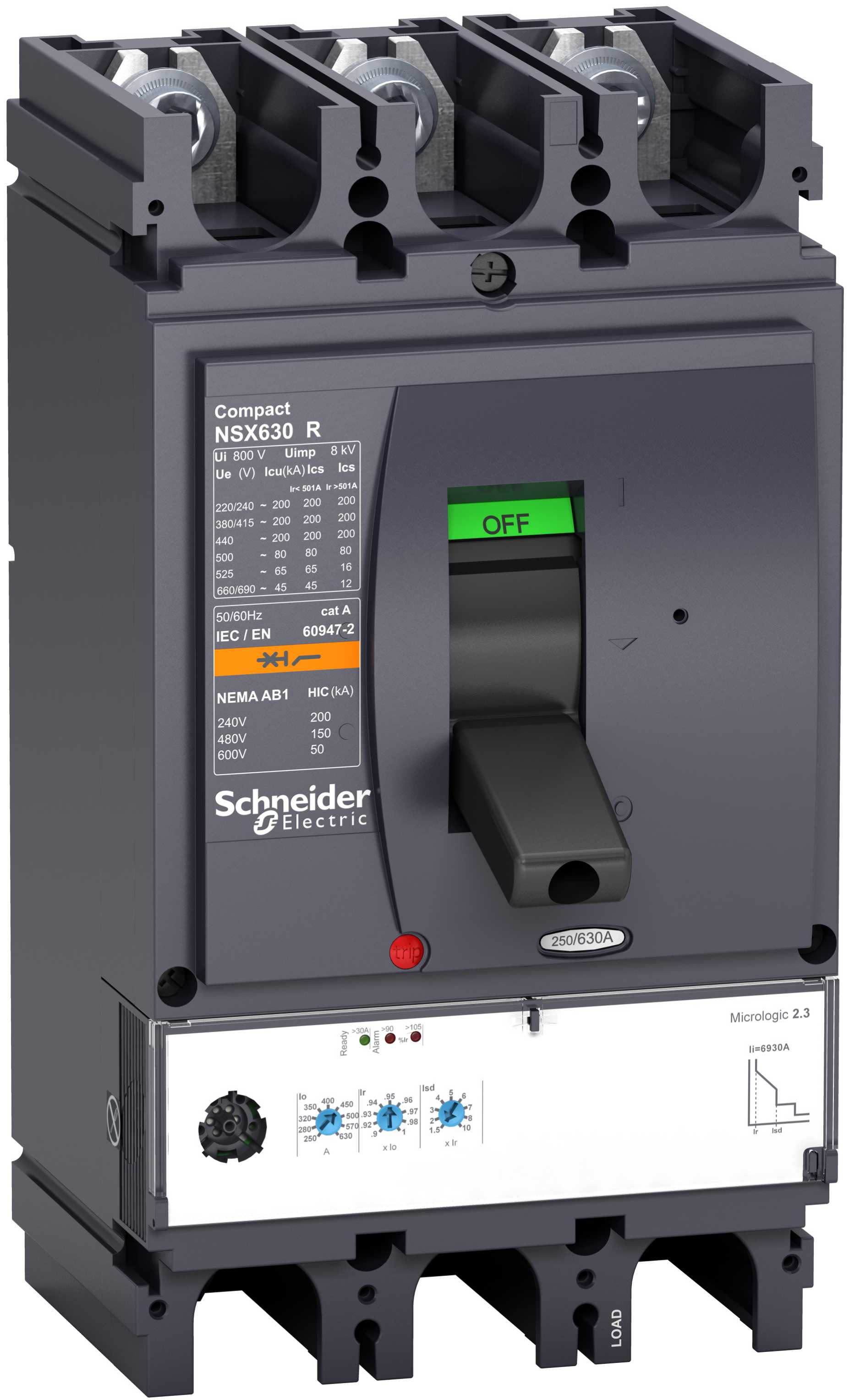 Schneider Electric - LV433602 NSX400R Micrologic 2,3 400A 3P