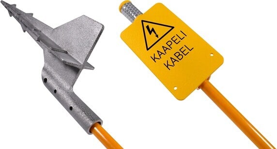 Melbye - Merkestav høyspent livsfare m