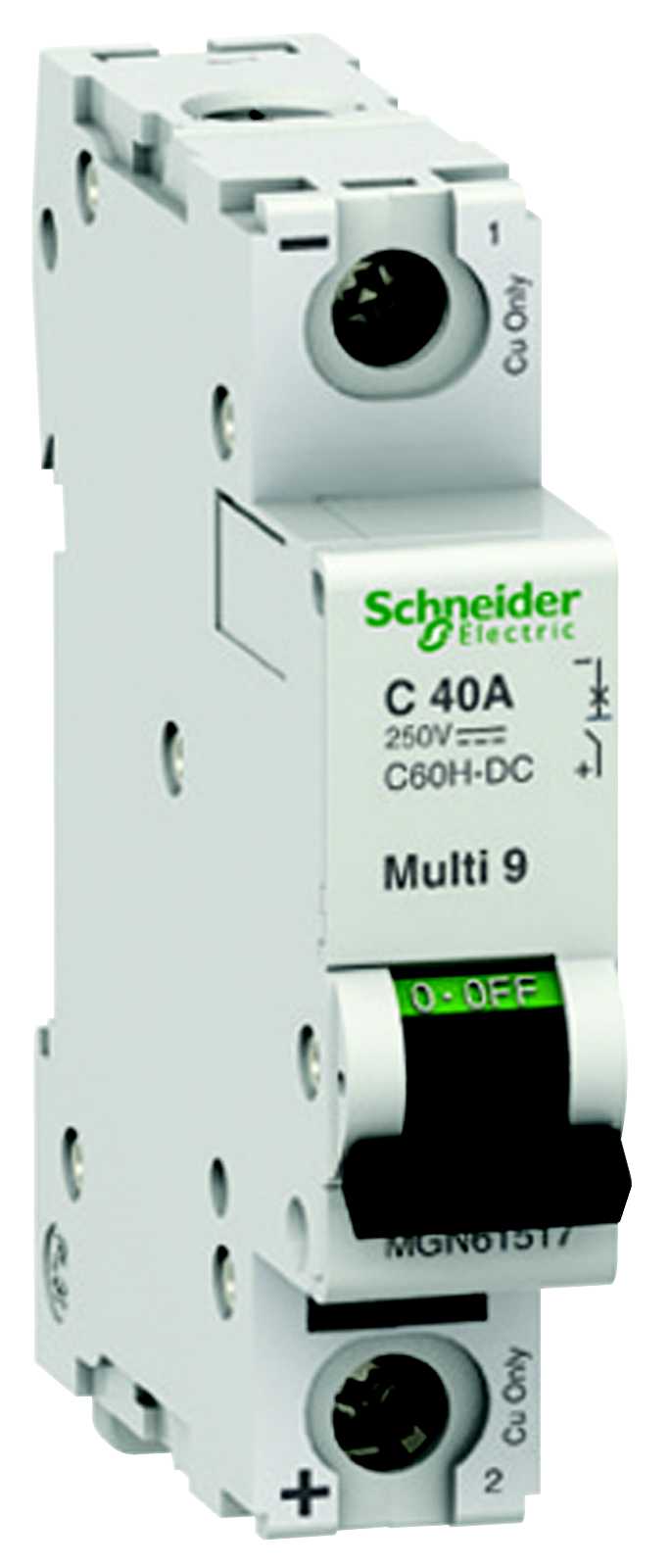 Schneider Electric - MGN61528 C60H-DC 2P 10A C 500Vdc