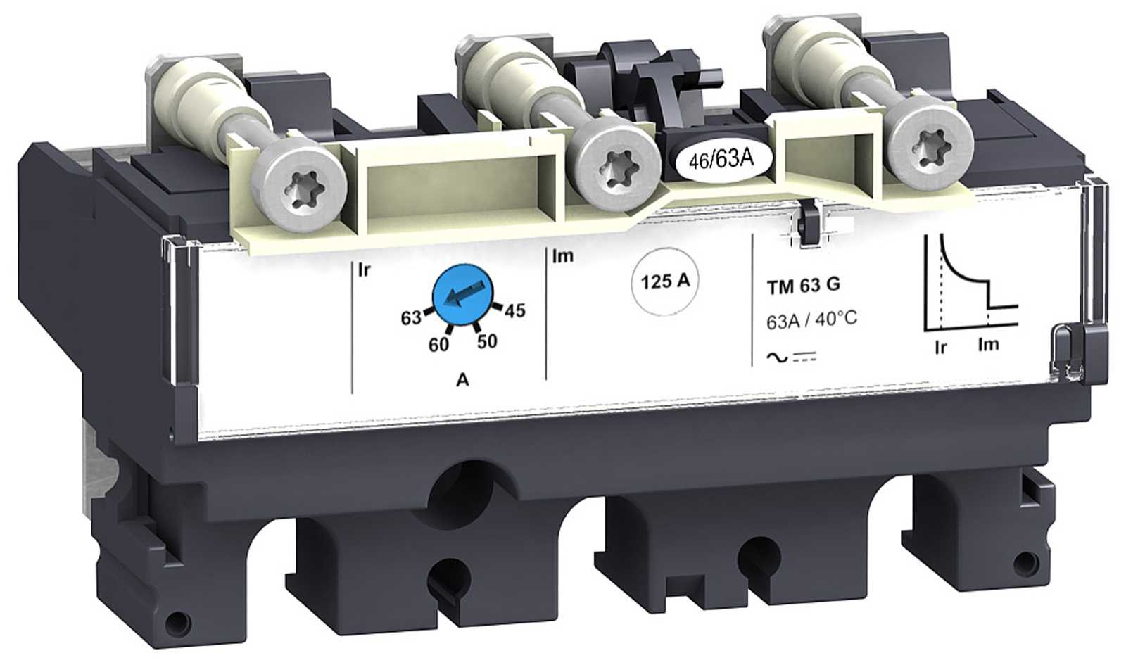 Schneider Electric - LV429153 Term.elmagn. vern TM40G 3P3T
