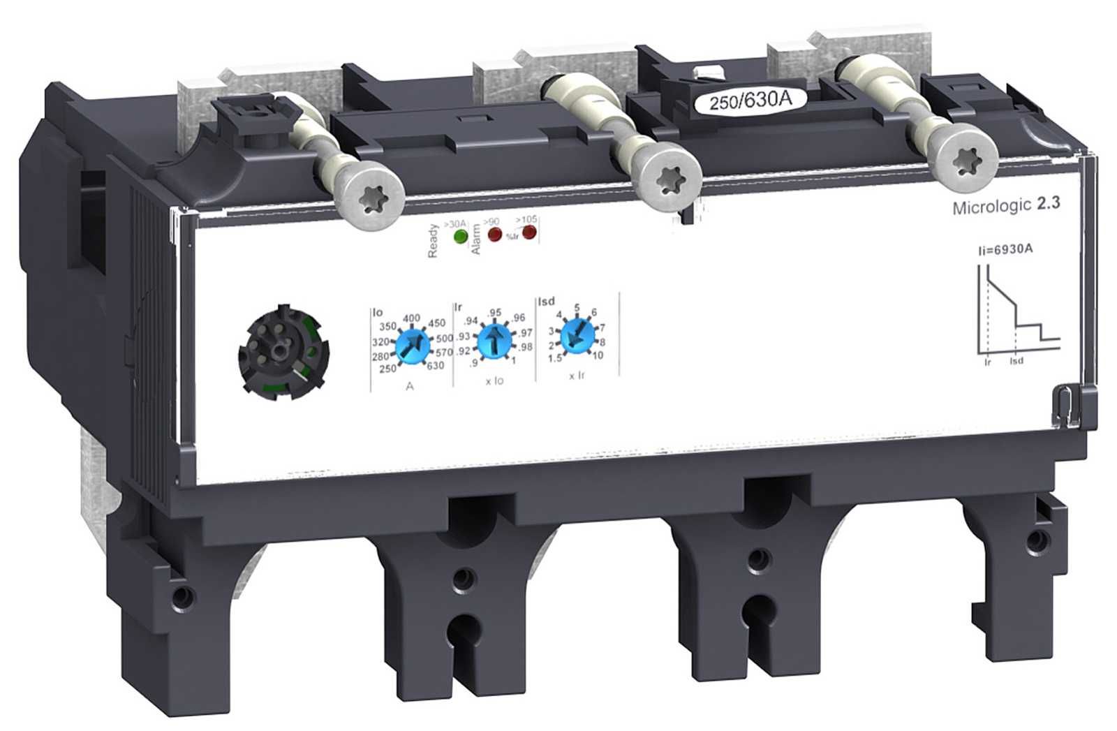 Schneider Electric - Elektronisk vern for Compact NSX effektbryter Micrologic 2,3 3P 630A