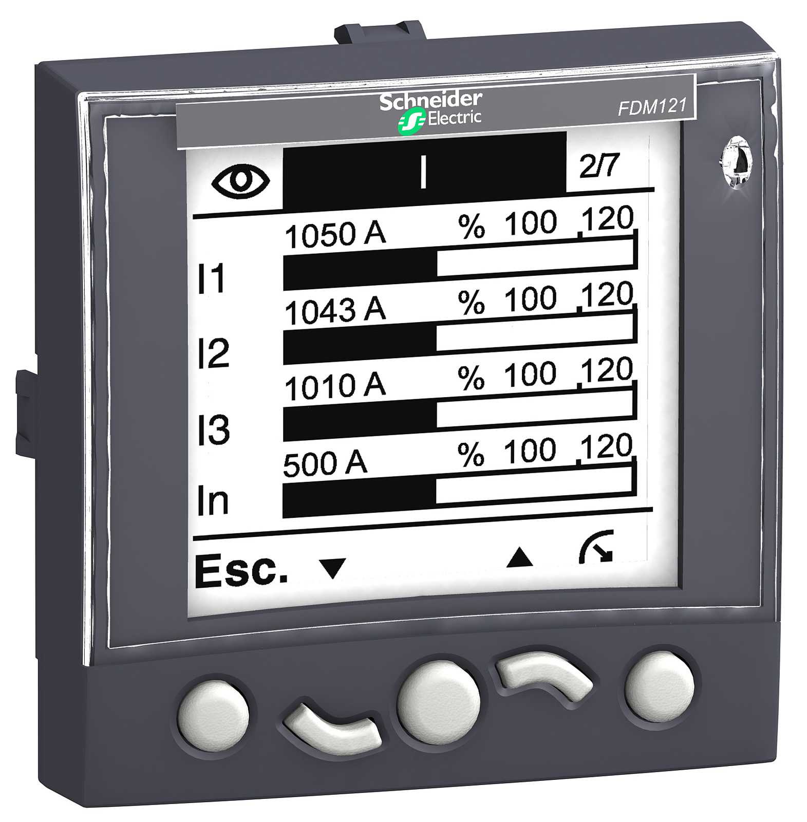 Schneider Electric - TRV00121 FrontDisplaymodul FDM121(96x96