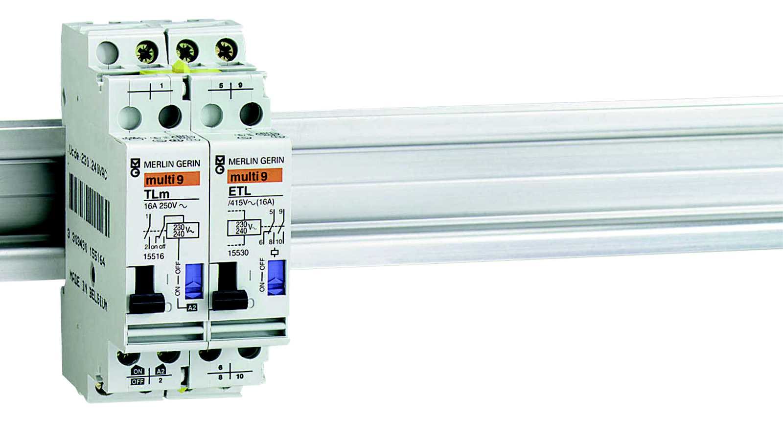 Schneider Electric - HJELPEBLOKK ETL 16A FOR TL  FOR LT IMP.RELE   15530