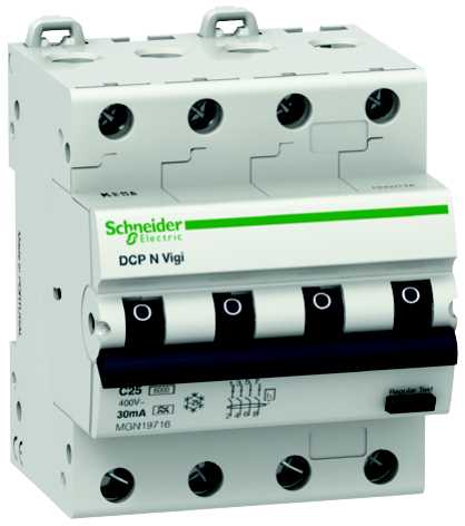 Schneider Electric - MGN19713 JFA 4mod. 13A/C-4P 30mA A-kl.