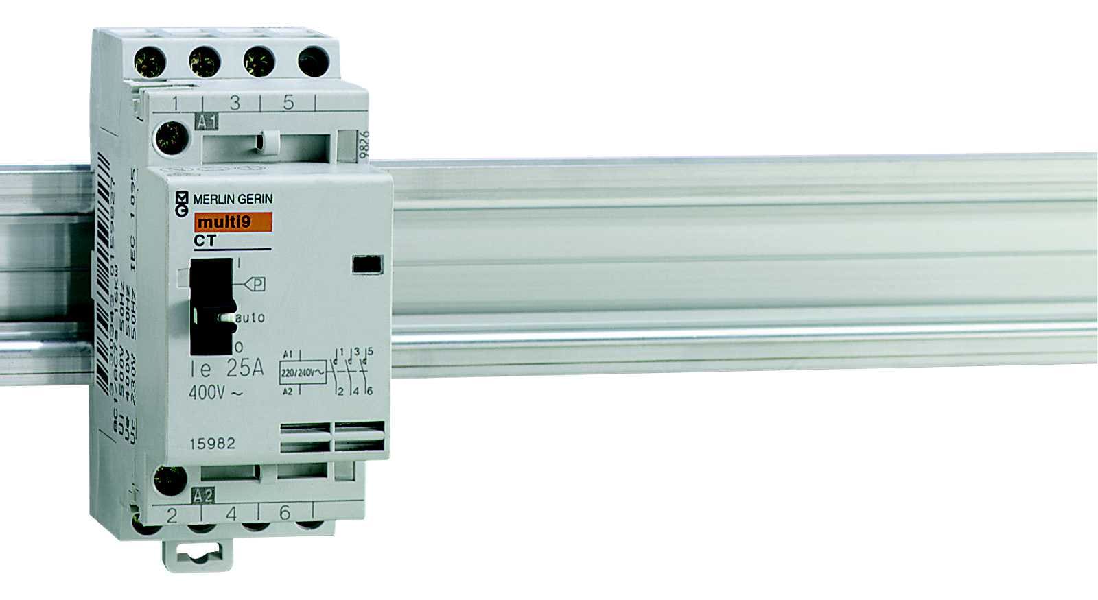 Schneider Electric - CT Mod. Kontaktor M/Br. 25A 3S MODULÆRKONTAKTOR
