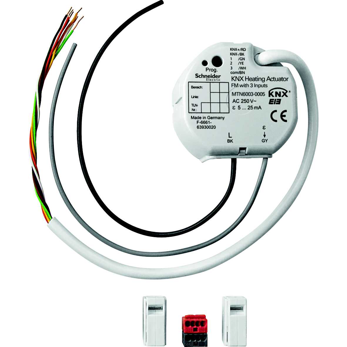 Schneider Electric - MTN6003-0005 Innf. varmeaktuator 3 inng