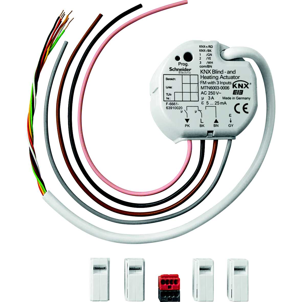 Schneider Electric - MTN6003-0006 Innf. varme/persien.mod 3 inng