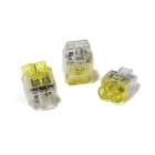 HellermanTyton - HCPM-2 HelaCon Plus Mini transparent innstikklemme 2 leder