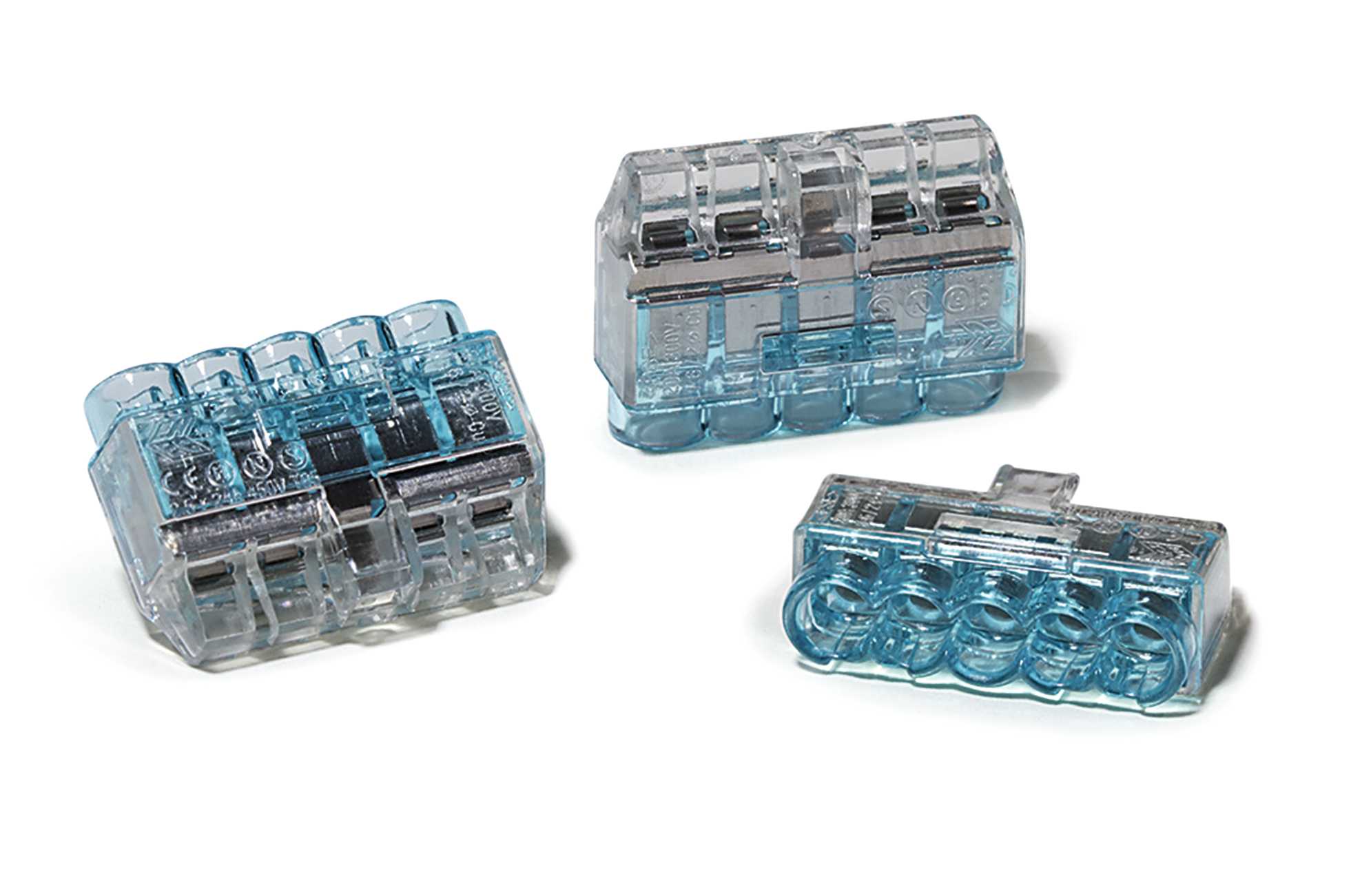 HellermanTyton - HCPM-5 HelaCon Plus Mini transparent innstikklemme 5 leder