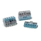 HellermanTyton - HCPM-5 HelaCon Plus Mini transparent innstikklemme 5 leder