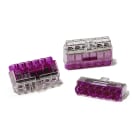 HellermanTyton - HCPM-6 HelaCon Plus Mini transparent innstikklemme 6 leder