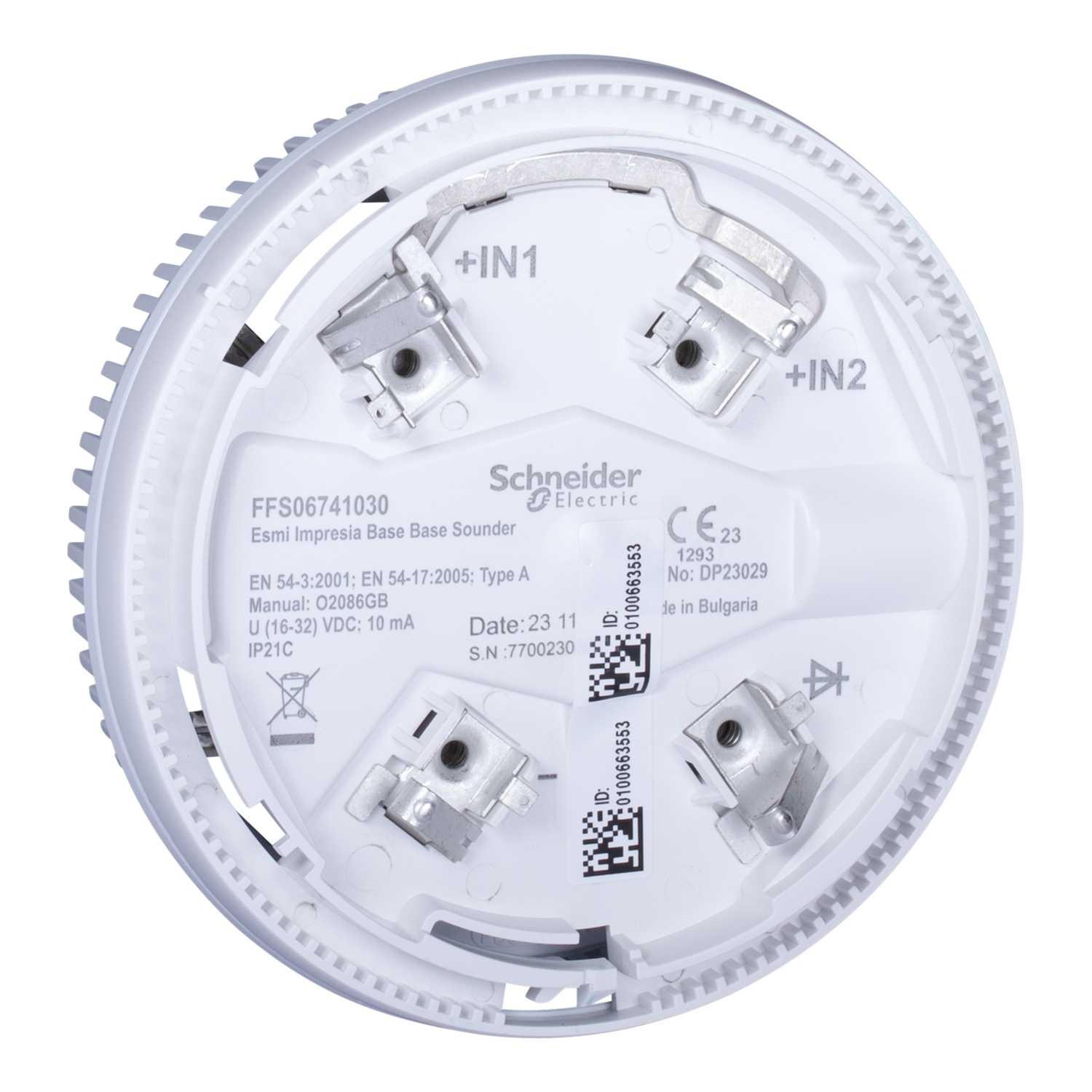 Schneider Electric - Esmi Impresia sokkelsummer