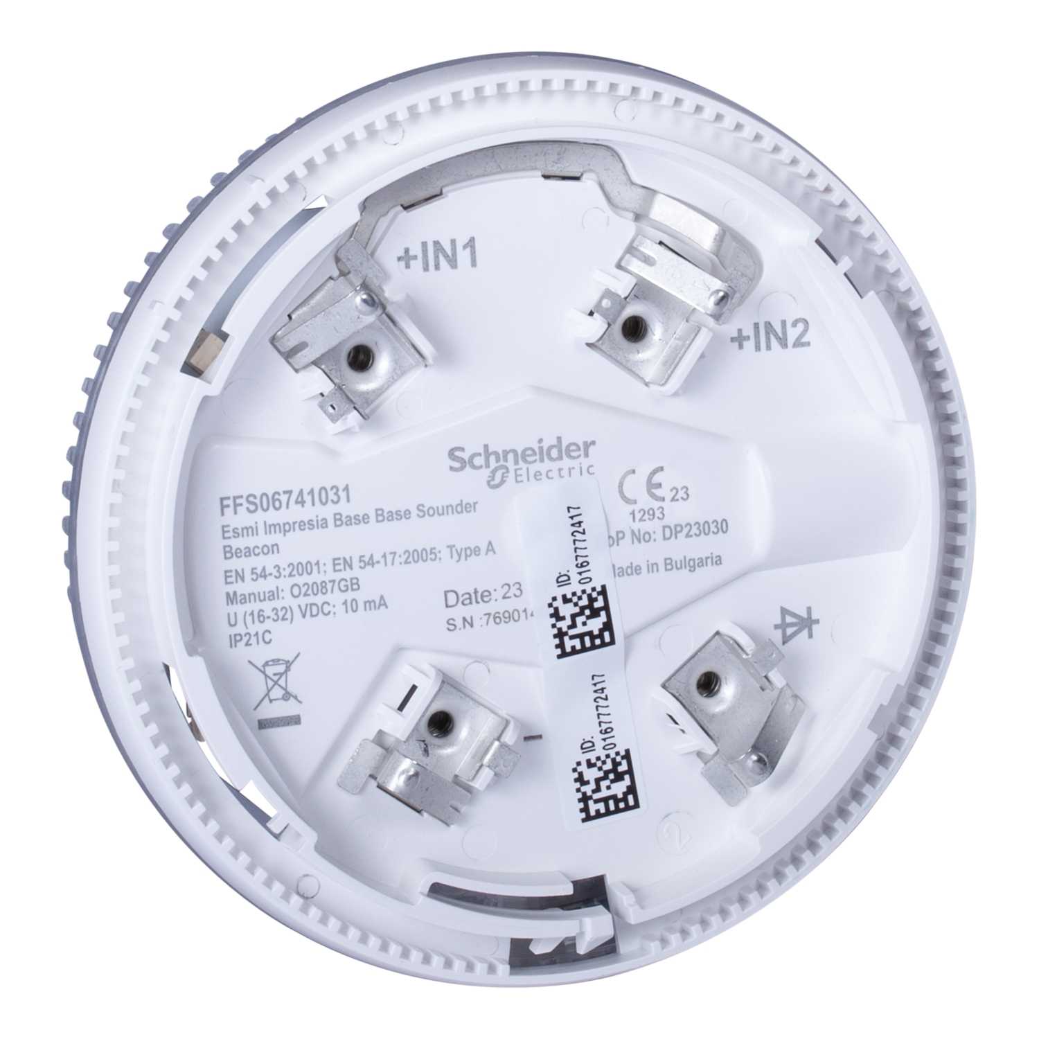 Schneider Electric - Esmi Impresia sokkelsummer /