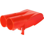 Unilamp - 16mm K-rør tilkobling/sneppdeksel tilpasset Luzense/Unilamp LED drivere.