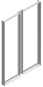 Schneider Electric - NSYDCSH1612 MODULÆR DOBBEL RAMME