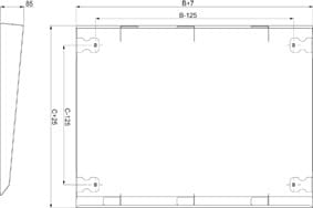 Schneider Electric - NSYSC1240 REGNTAK 12X4
