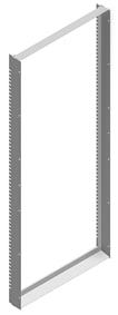 Schneider Electric - Spacial SF/SM - Modulær ramme - 192 moduler a 18 mm - 1400x600 mm